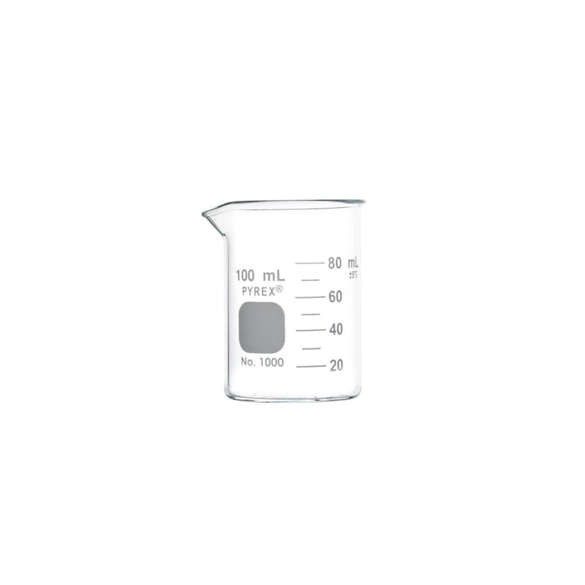 PYREX Griffin Low Form 50mL Beaker, Graduated