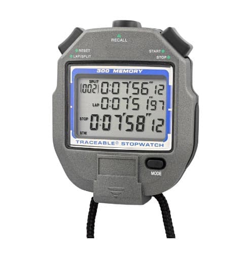 Traceable 300 Memory All Function Stopwatch
