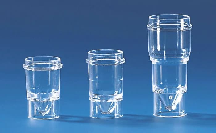 Sample cups, PS, 1.5mL, for Technicon Analyzer, case of 10000