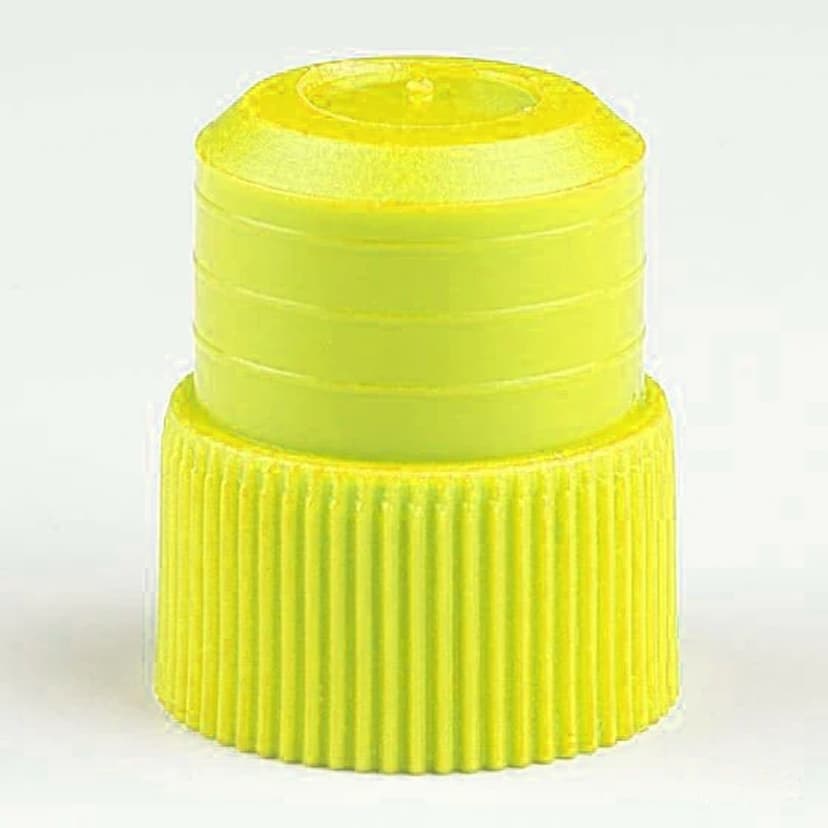 Cap, Plug, 16mm, Yellow, 1000/Bag