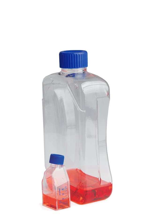 Flask, 300CM² TC,PS, STR Neck Vent