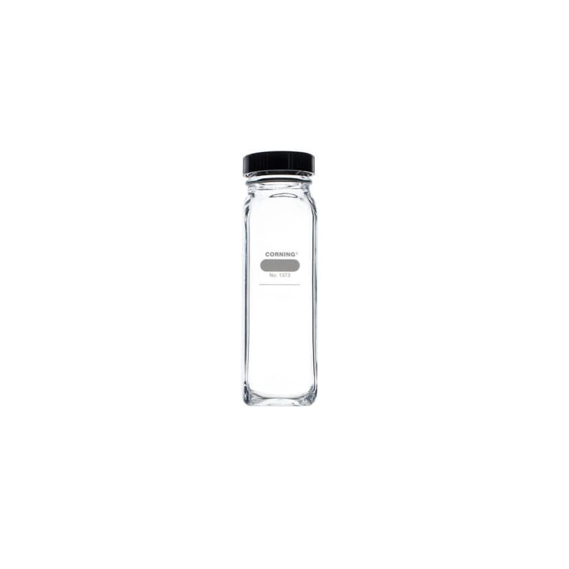 PYREX 160mL Wide Mouth Milk Dilution Bottle, Screw Cap, Graduated