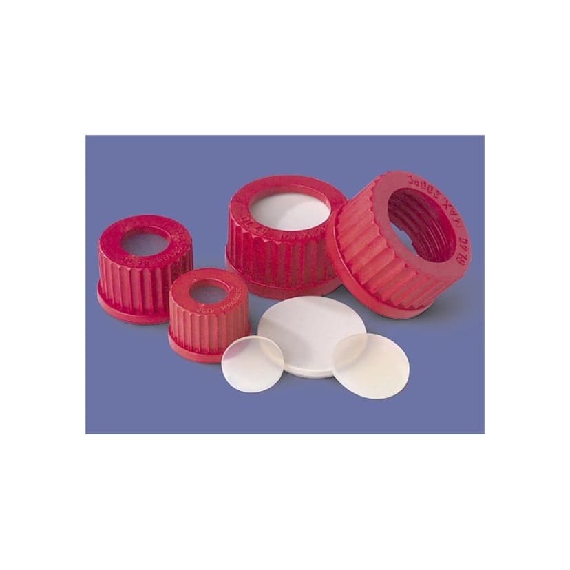 Corning PTFE Faced Silicone Septa for GL45 Open Top PBT Screw Cap