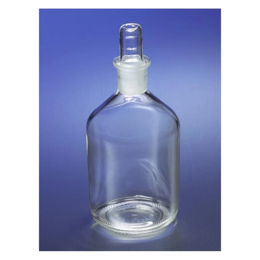 PYREX 1L Narrow Mouth Reagent Storage Bottles with Standard Taper Stopper