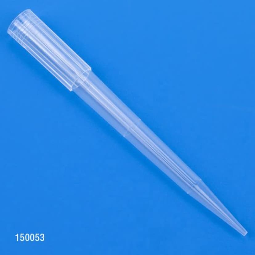 Pipette Tip, 0.1 - 10uL, Certified, Universal, Low Retention, Graduated, 31mm, Natural, STERILE, 96/Rack, 10 Racks/Box