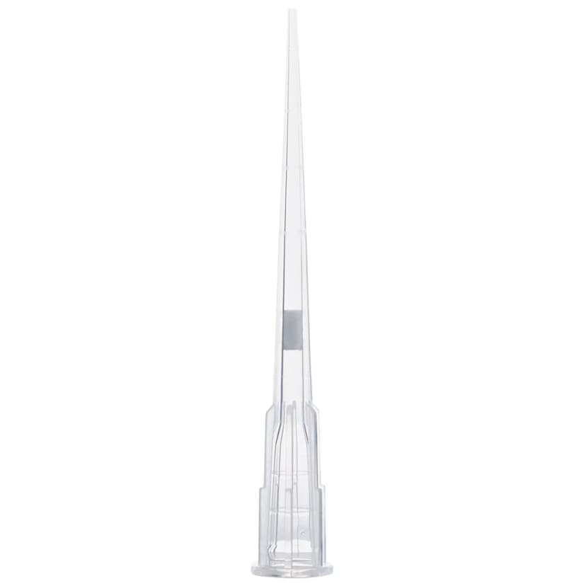 Filter Pipette Tip, 0.1 - 10uL, Certified, Universal, Low Retention, Graduated, 45mm Extended Length, Natural, STERILE, 96/Rack, 10 Racks/Box, 2 Boxes/Carton