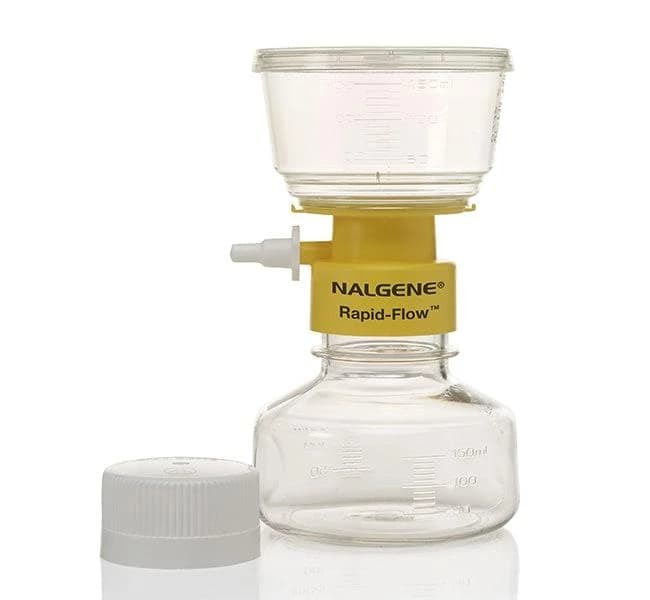 150 mL Rapid-Flow™ Filter Unit 0.2 µm SFCA membrane, 50mm dia