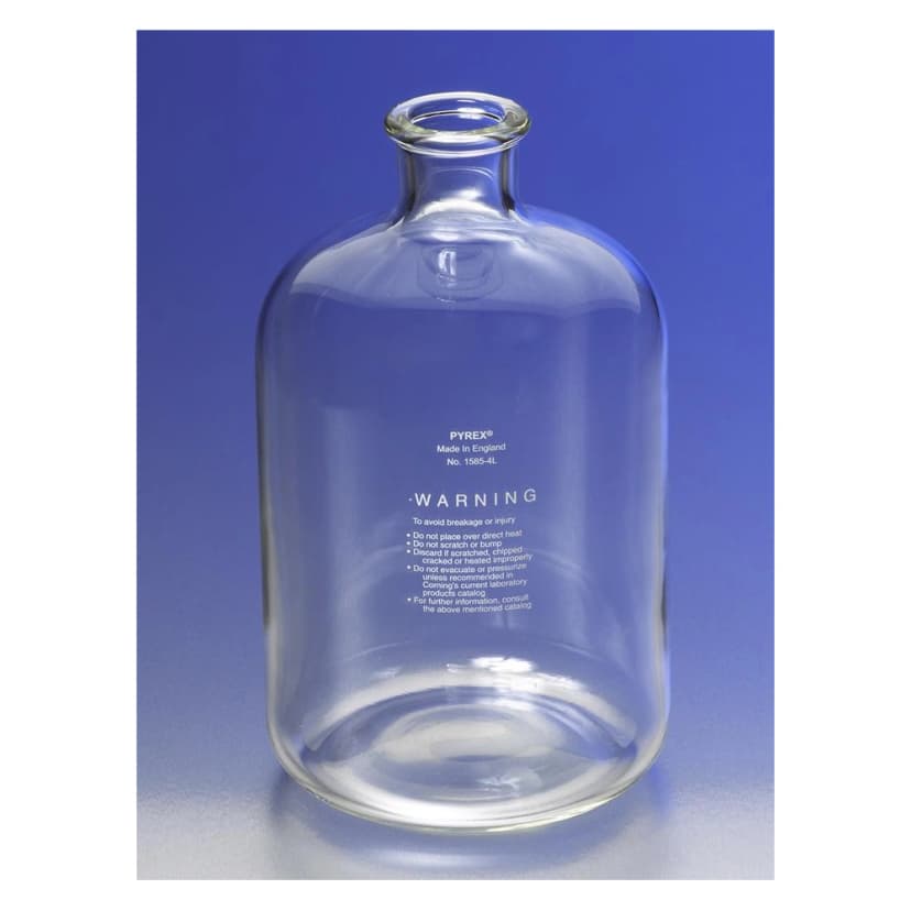 PYREX 9L Serum Bottle with Tooled Neck