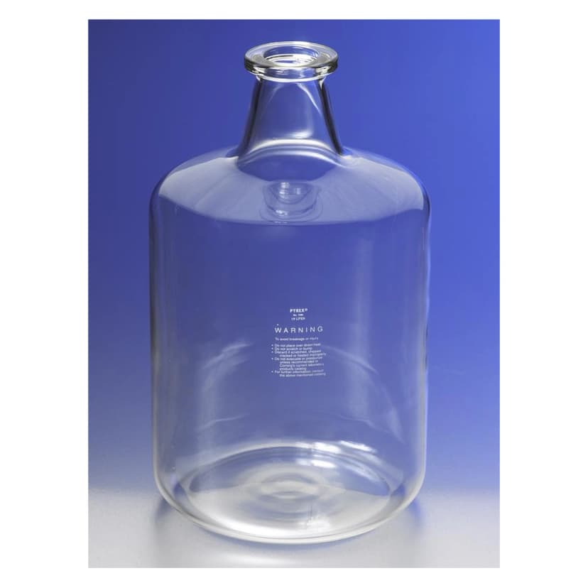 PYREX 13.25L Solution Bottle with Tooled Neck