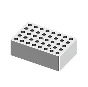 Block, used for 1.5/2.0mL tubes, 40 holes