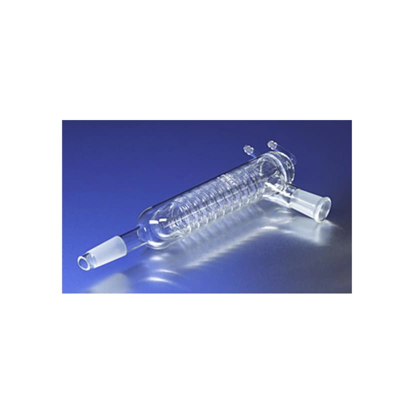 PYREX Friedrichs Condensers, Drip Tip, with 24/40 Standard Taper Outer and Inner Joints