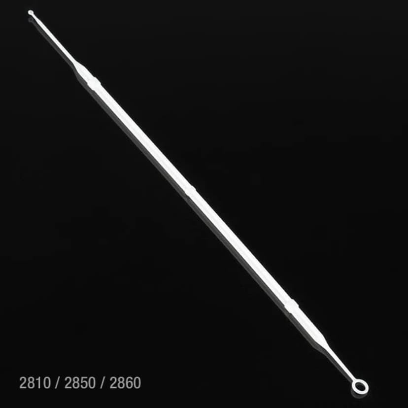 Inoculation Loop, Rigid, 10uL & 1uL, with Calibration Certificate, STERILE, White, 10/Peel Pack, 50 Packs/Unit