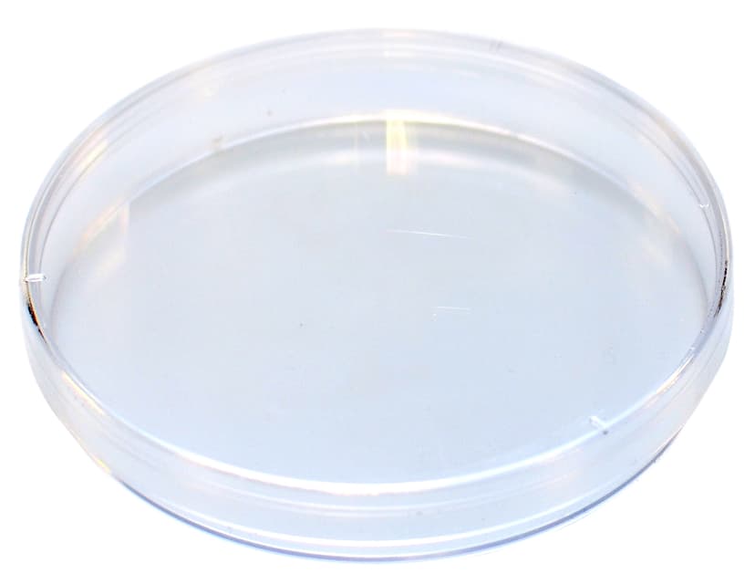 100 x 15 Mono Petri Dish, No Rim for Automation