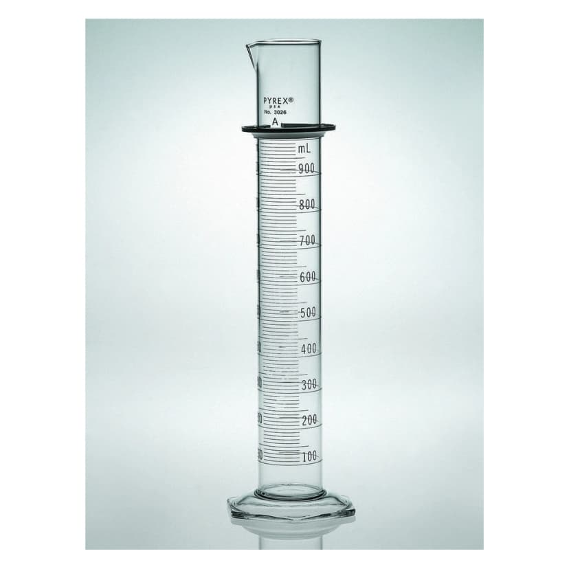 PYREX Double Metric Scale, 50mL Class A Graduated Cylinder, TD