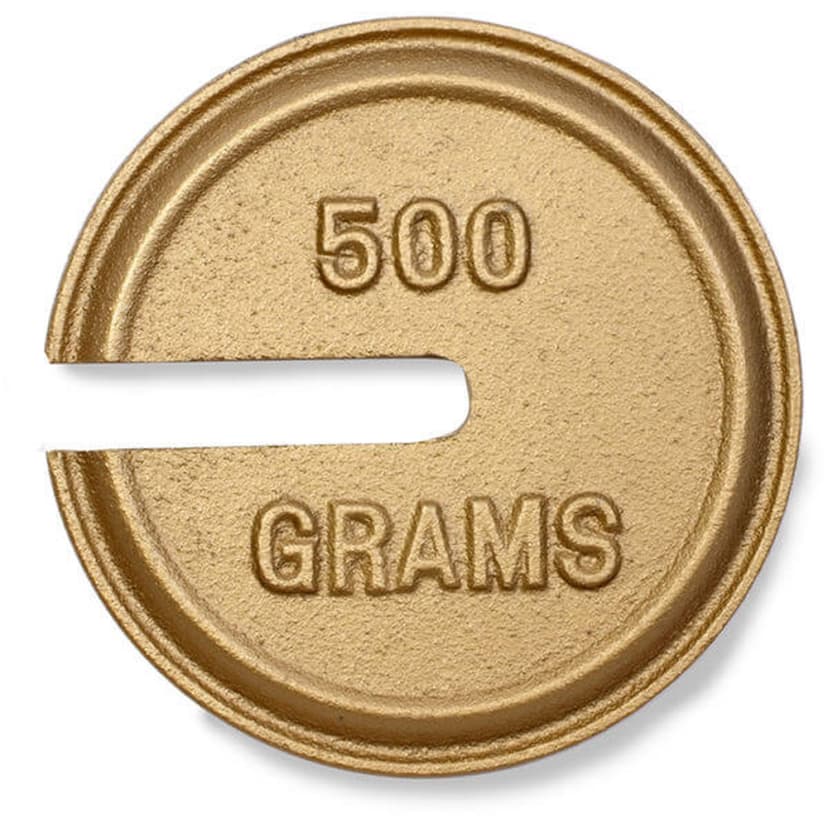 Weight, 500 g, NIST F, NVLAP Cert