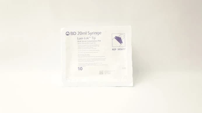 SYRINGE 20ML LL TIP CONV PAK