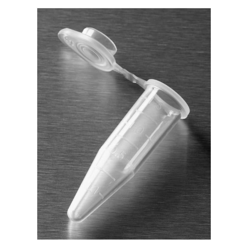 Costar 0.65mL Low Binding Snap Cap Microcentrifuge Tube, Polypropylene, Non-Sterile, 500/Case.