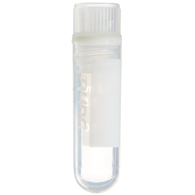 CryoTube Vial Ext Thread Round Btm Starfoot PE Screw Cap Sterile PP 4.5 mL 50/bag