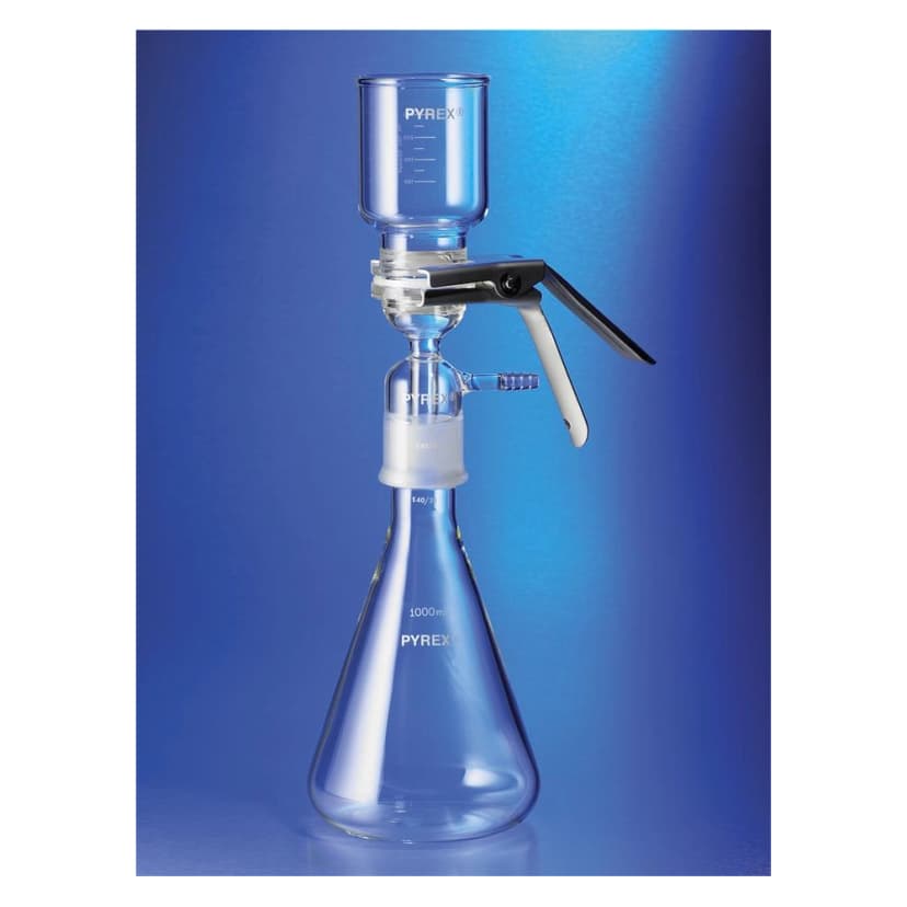 PYREX 47 mm Microfiltration All-Glass Assembly, 300 mL Funnel, Complete