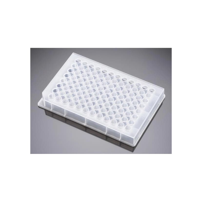Falcon® 96 Well Clear Round Bottom Not Treated Library Storage Plate, 25/Pack, 100/Case
