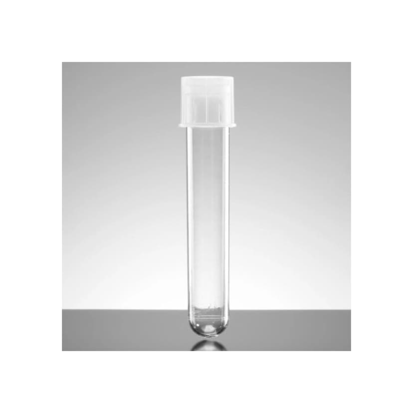 Falcon® 5mL Round Bottom Polystyrene Test Tube, with Snap Cap, Sterile, 125/Pack, 1000/Case