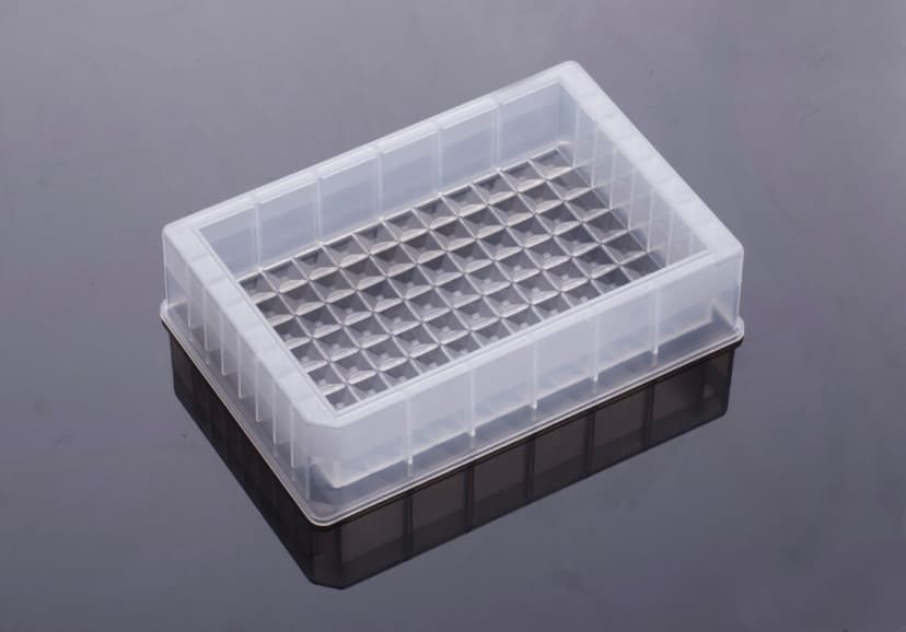 Reservoir, single well, 96 channel troughs, high profile (195ml, No Cap),