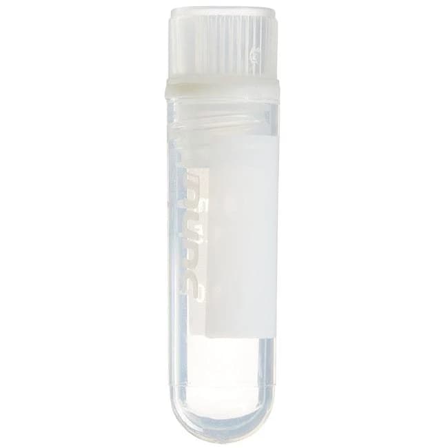 CryoTube Vial Int Thread Round Btm PP Screw Stopper Sterile PP 1.8 mL 50/Bag