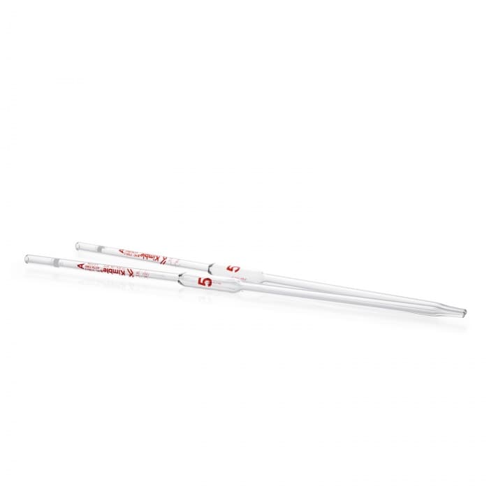 Volumetric Pipet, Class A, TD and TC, Batch Certified and Serialized RED,10mL