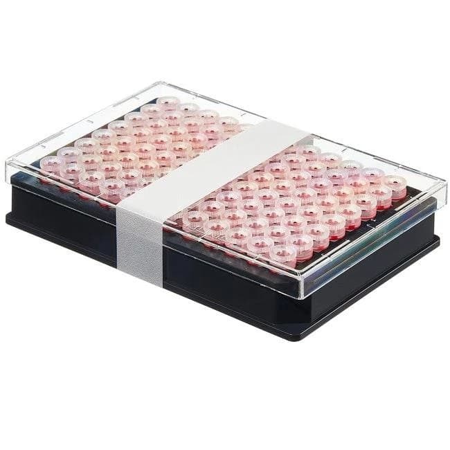 Cryobank/Bank-It Caps, red, Irradiated