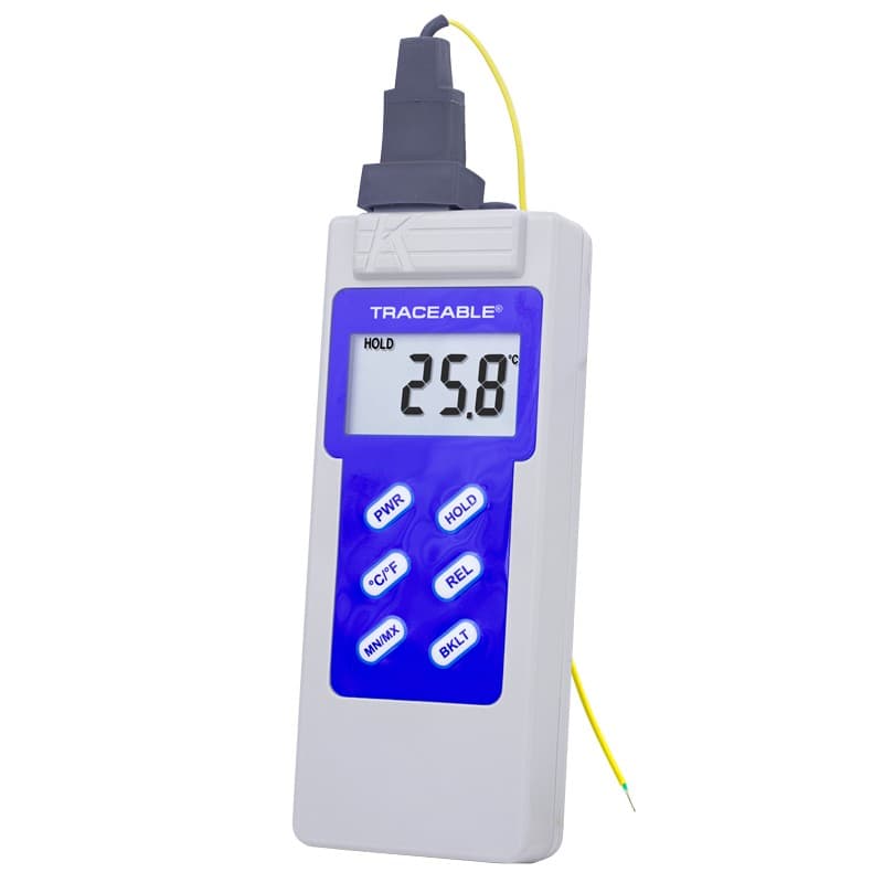 Traceable Waterproof Type K Thermometer