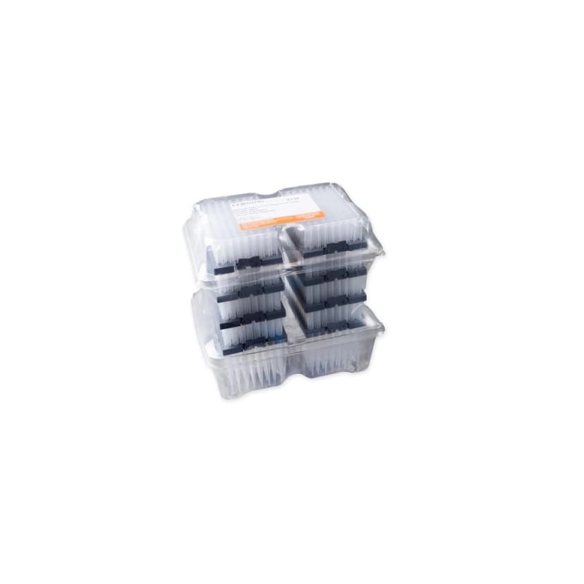 Corning DeckWorks 1000µL Pipet Tips (max working volume 1250uL), Graduated, Reload Starter Kit, Natural, Non-Sterile, Polypropylene, 96 Tips/Deck, 8 Reloads/Pack, 1 Pack/Case., 768 Tips/Pack, 768 Tips/Case. and 8 Empty Racks/Case.