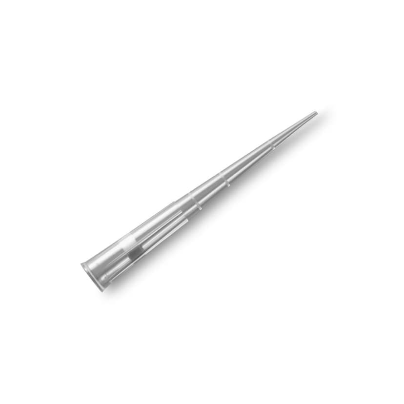 Corning DeckWorks 1 - 200µL Low Binding Barrier Pipet Tips, Graduated, Hinged Racks, Natural, Sterile, Polypropylene, 96 Tips/Rack, 10 Racks/Pack, 4 Packs/Case.