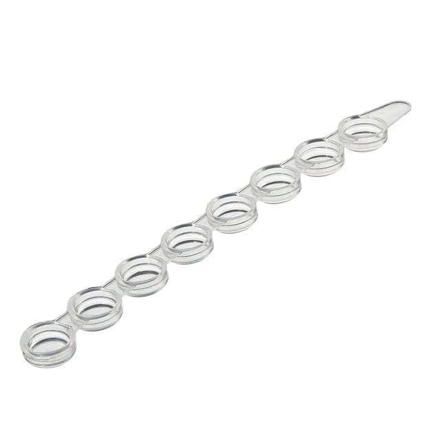 8 Well Strip Caps for MicroWell Modules and Plates NS PE