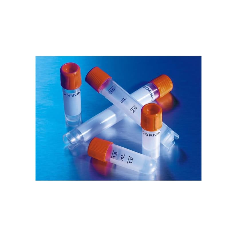 Corning 2mL External Threaded Polypropylene Cryogenic Vial with Round Bottom