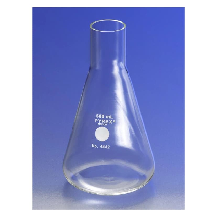 PYREX 500mL Long Neck Shaker Erlenmeyer Flask