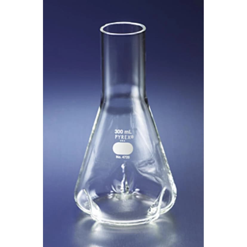 PYREX 2L Delong Shaker Erlenmeyer Flask with Extra Deep Baffles