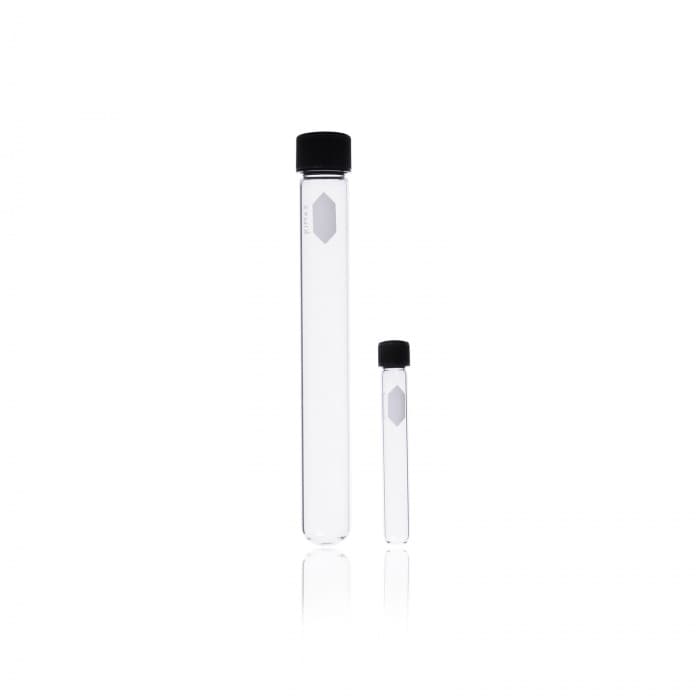 Reusable Screw Thread Culture Tube, with unattached Cap,PTFE LINED,15-415,16X125M