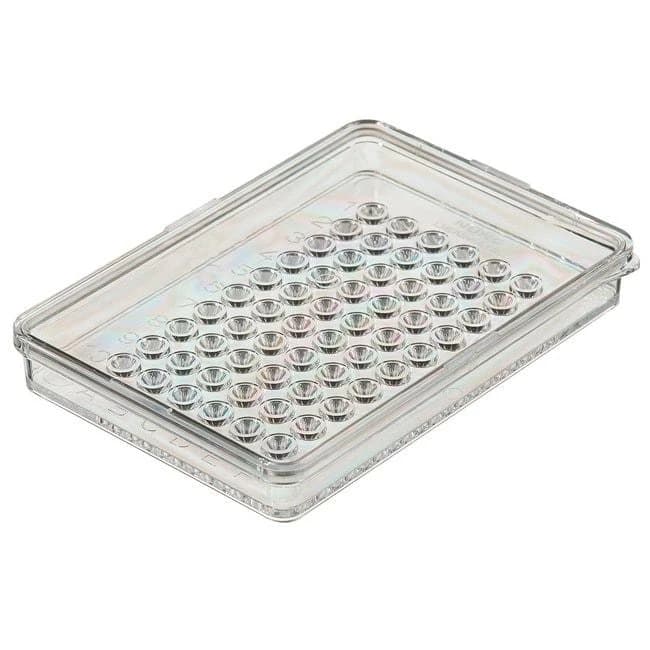 MicroWell Mini Tray 60 Well w/Lid High Profile NS PS 10 ul Well