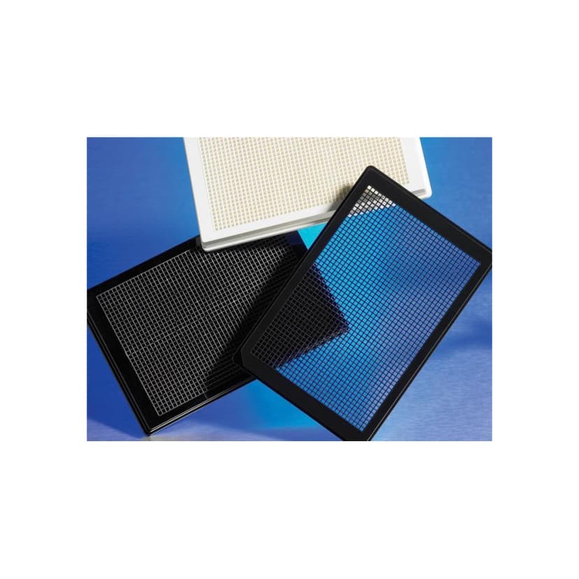 Corning 1536 Well Black Cyclic OlefinCopolymer, TC-Treated Microplate, 10 per Bag, without Lid, Sterile, with Barcodes