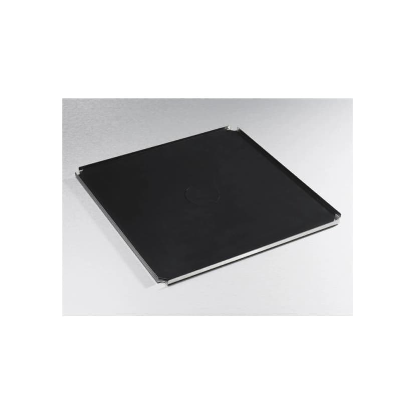 Platform with non-stick rubber mat