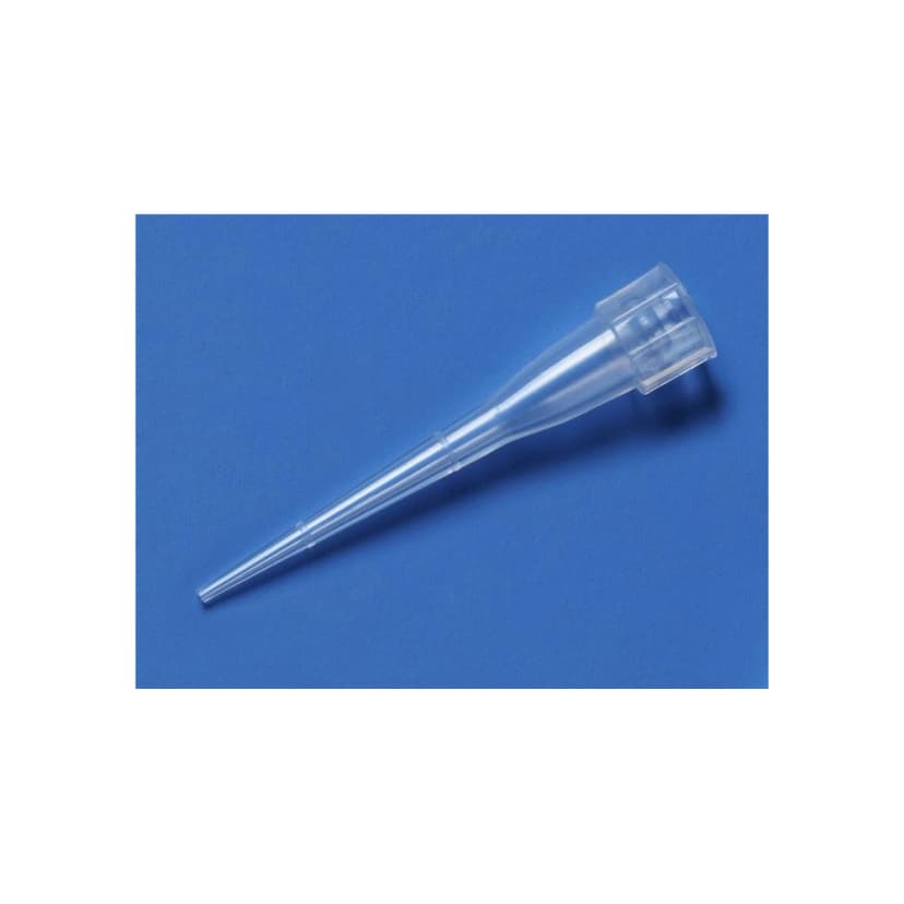 Corning 0.1-10µL Microvolume Racked Pipet Tips, (Fits Gilson and Other Ultra-Micropipettors), Graduated, Natural, Non-Sterile, 96 Tips/Rack, 10 Racks/Case., 960 Tips/Case.