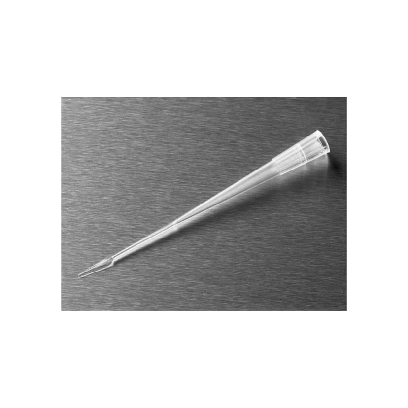 Corning 1-200µL Flat 0.2mm Thick Gel-Loading Pipet Tips, Natural, Non-Sterile, 200 Tips/Rack, 2 Racks/Case., 400 Tips/Case.