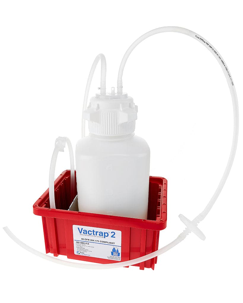 Vactrap2 Vacuum Trap System (Vacuum Flask Alternative) for Aspiration and Vacuum Protection, Shatterproof 4 Liter Aspirator Bottle Assembly with Secondary Container, Autoclavable Polypropylene (PP), 4 L Bottle with Inline Vent Filter, 1/EA