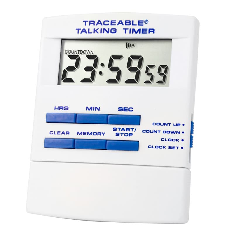 Traceable Talking Timer