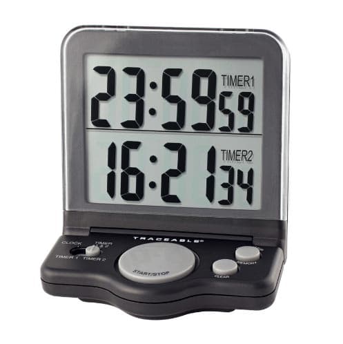 Traceable Jumbo Timer (White)