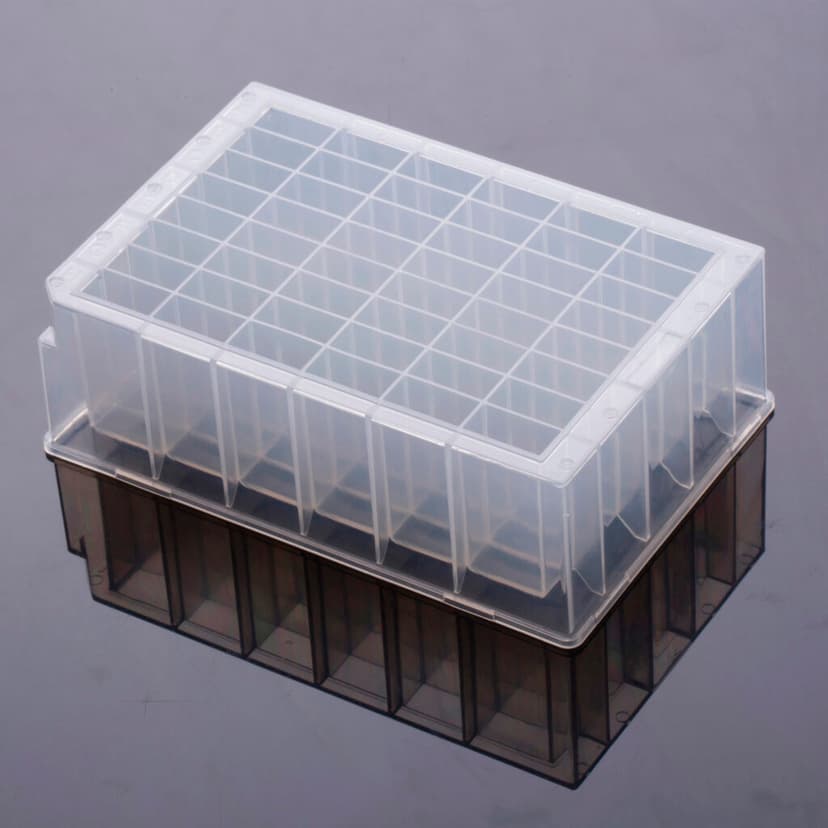 1.6 ml 96-Well Deep Well Plate, U-Bottom, Square Well, non-sterile, 5/pk,