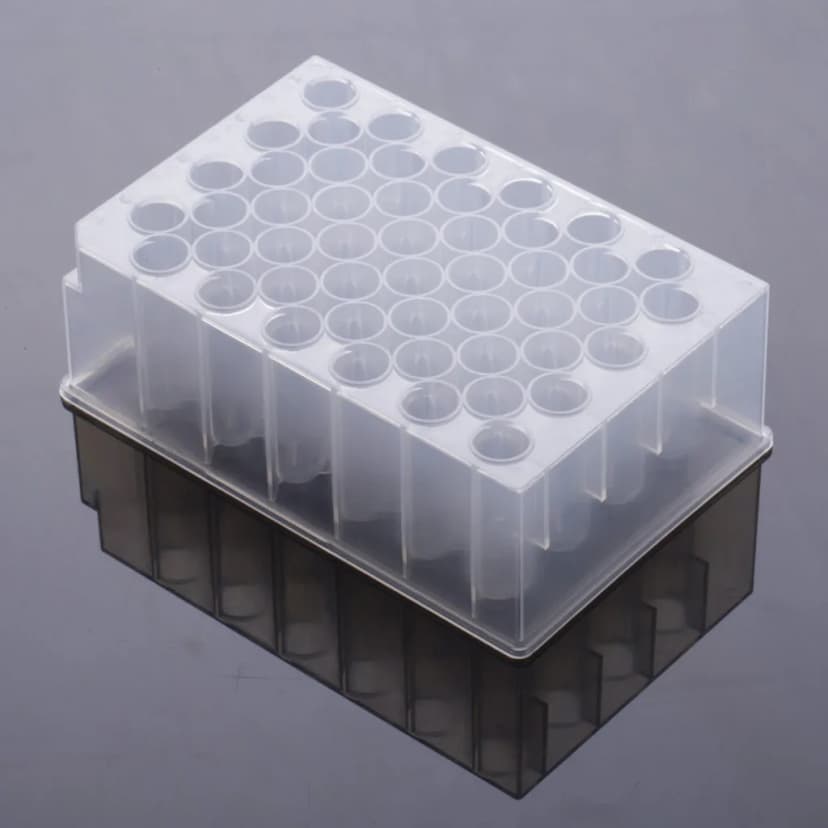 3.5 ml 48-Well Deep Well Plate, U-bottom, Round well, Sterile, 5/pk, 50/c