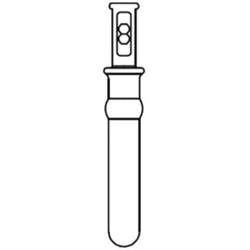 PYREX 2mL Class A Volumetric Flasks with PYREX Glass Standard Taper Stopper