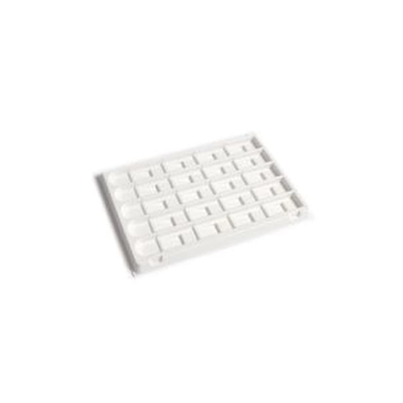 MICROSCOPE SLIDE TRAY, POLYSTYRENE, PACK OF 6