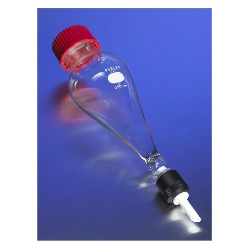 PYREX 8mm Replacement Squibb PTFE Valve Bottom
